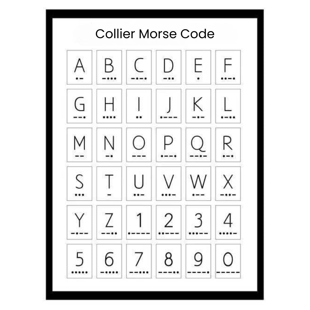 モールス信号ネックレス